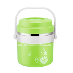 China Sustainable food Jar with PP handle kids stainless steel vacuum lunch thermos 1.5L insulated lunch container supplier