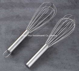 China Premium selection food grade stainless steel egg beater unique design corrosion resistant balloon manual whisk supplier