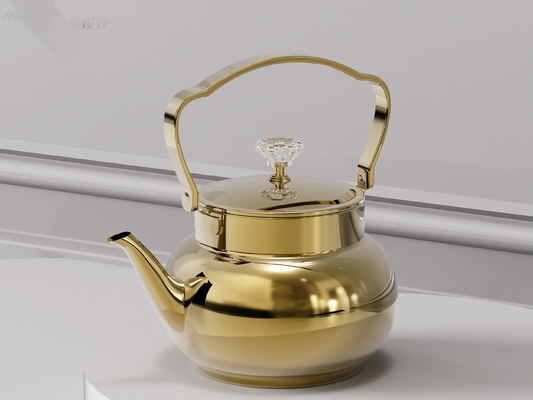 hot sales in Middle East market Interior Ketlle Tea Pot with Filter Stainless Steel Material and Whistling Function supplier