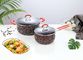 2019 hot sales 2pcs non-stick cookware set &amp; stainless steel pot &amp; ECO-Friendly cookware set with red ,brown color supplier