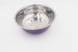 3pcs Dinnerware bowl set stainless steel salad mixing bowls for baking supplier