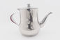 24oz Kitchen supplies steel arab tea kettle silver anti side Leakage oiler supplier