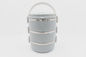 0.7L Superior quality multilayers food container stainless steel collapsible children lunch box supplier