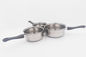 3pcs Kitchenware stainless steel mini pot milk pot with bakelite handle supplier