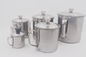 6pcs 9-14cm Factory supplier stainless steel beer drinking cup custom drink metal cup with handle supplier