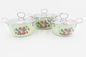 16,18,20cm Household kitchen cookware set milk pan stainless steel two handle soup &amp; stock pots with metal lid supplier