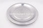 25-70cm Full size tableware big round tray stainless steel food serving tray muslim flower pattern fruit plate supplier