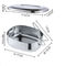 17cm Multifunction workers food container with handle 304 stainless steel students keep food hot bento lunch box supplier