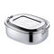 1120ml Two compartments custom Lunch box for site workers U shape sustainable bento box supplier