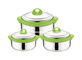 6pcs Energy-saving bakelite handle food stainless steel cooking pot kitchen food warmer pot  for customized supplier