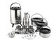 21pcs Picnic tools milk tea thermos bucket keep food warm pot liquid nitrogen tank kettle &amp; water cup set supplier