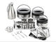 19pcs Kitchen appliances nonstick food warmer lunch box container coffee pot &amp; mug stainless steel carafe cutlery set supplier