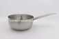 20cm High quality kitchenware stainless steel milkpan saucepan frying pan for Kitchen supplier