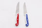 1.1mm  Cooking knife with plastic handle stainless steel professional custom red chinese chef knife supplier
