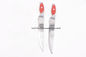 Kitchen accessories hard plastic handle cheese knife heavy-duty BBQ tool dinning rust resistant steak knife supplier