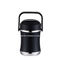 High quality vacuum bento stainless steel leakproof metal lunch box  2L black color reusable insulated thermos supplier