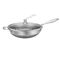 32cm  Chinese manufacturer nonstick sauce pan with induction base global household skillet pan with glass cover supplier