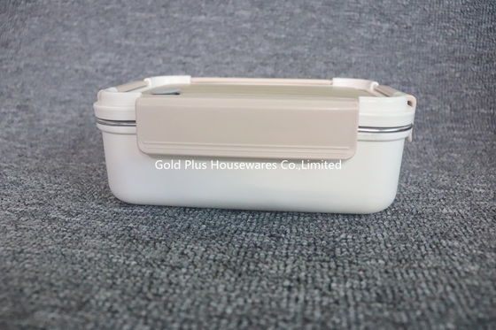 Kitchenware food grade 2 or 3 compartment food container stainless steel double layer leakproof bento box supplier