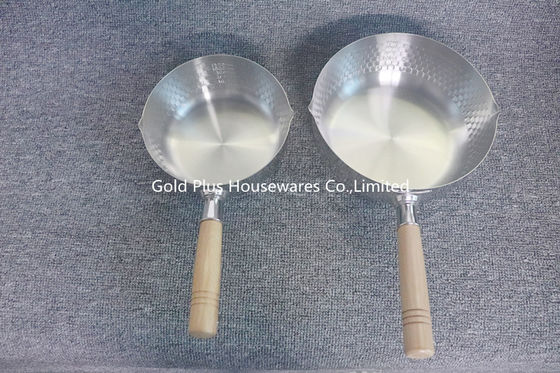 Home hotel restaurant 18cm cooking pot with long single handle multifunctional stainless steel baby milk pot supplier