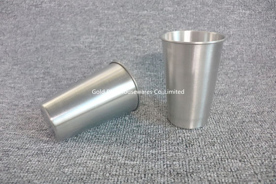 Festival gift cup stainless steel breakfast milk cup vietnam market elegant silver color coffee tea cup supplier