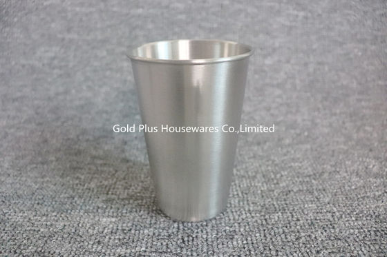 Festival gift cup stainless steel breakfast milk cup vietnam market elegant silver color coffee tea cup supplier