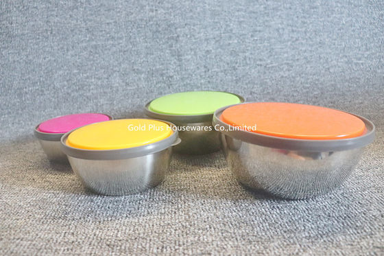 Beautifully shaped natural health reusable mixing bowl large capacity grade stainless steel salad bowl supplier