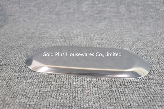 Dinnerware sets food contact safe new oval towel tray environment-friendly 304 stainless steel towel dish for wedding supplier