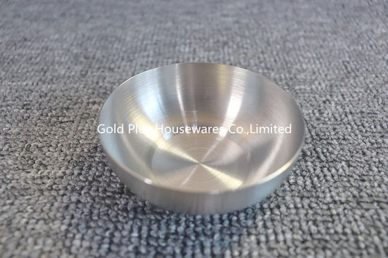 Superior quality silver buffet serving bowl eco-friendly dipping sauce bowl stainless steel small soy sauce dish supplier