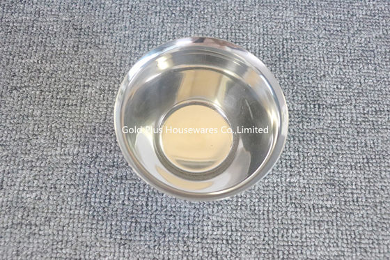 Factory supply anti scalding easy cleaning soup bowl antibacterial stainless steel snack bowl for restaurant kitchen supplier